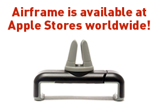 Airframe available at Apple Stores worldwide